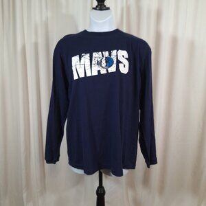 NBA Dallas Mavericks Men's XL Long Sleeve Tee Go Mavs!